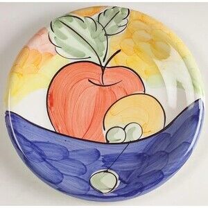 Bella Ceramica Salad Plate ~ Alfresco Fruit